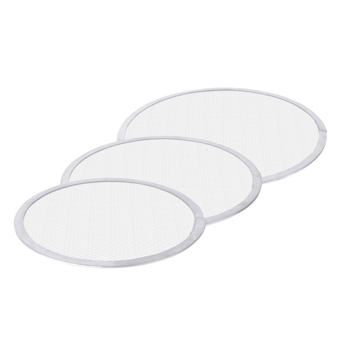 Aluminium pizza tray non stick - aluminium,