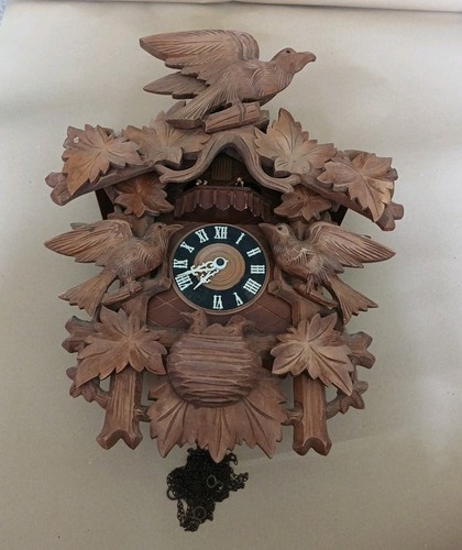 Cuckoo clock hand carved roman - cuckoo,