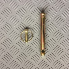 Tractor Top Link Pin Cat 1 (19mm)   4.3/4" (121mm) Useable Length with linch pin