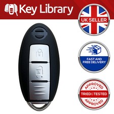 Nissan 2 Button Smart Remote Key Fob 433Mhz ID46 For Juke Micra Note Cube Navara