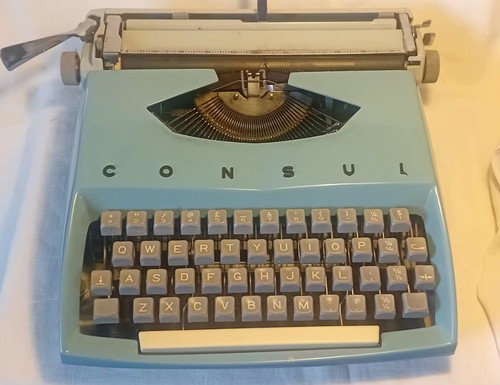 Vintage czech consul blue - czech,