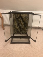 Eco Terra Glass Terrarium 30X30x45 CM