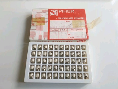 Joblot 100 piher 60pf - x, 10-60pf