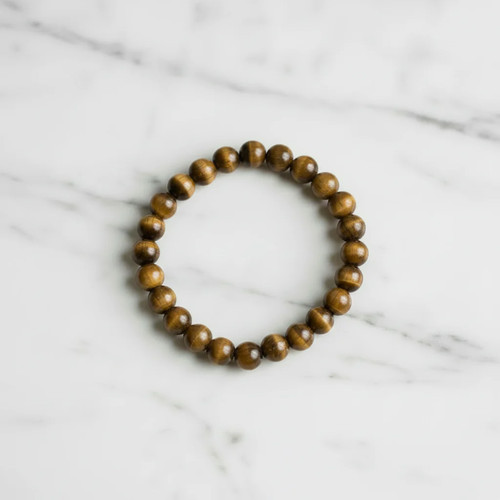 Tiger eye beaded - bracelet, |