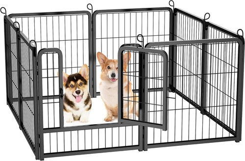 Dog playpen panel metal - playpen, 8