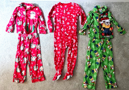 Lot boy christmas pajamas - lot, of