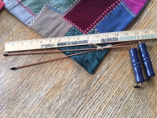 Dowsing rods navy blue handle - rods,