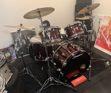 Slingerland 4-piece Red Oyster