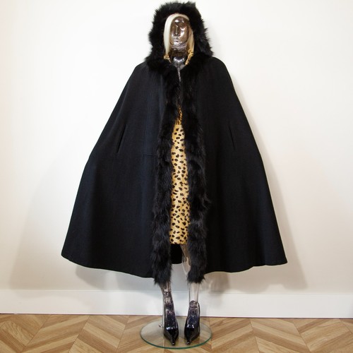 Vintage 1980s black fox - vintage,