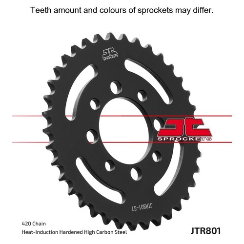Steel rear sprocket teeth - jt,