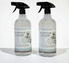 2 Commonwealth Soap & Toiletries CST EGYPTIAN COTTON Linen Spray Jumbo 32oz ea