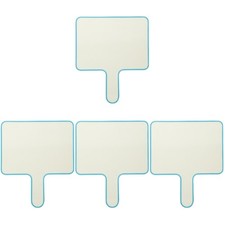 4pcs Interactive Answer Board Quick Response Board Handheld Double-sided