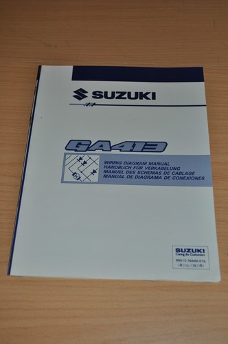 Werkstatthandbuch suzuki - werkstatthandbuch, ga
