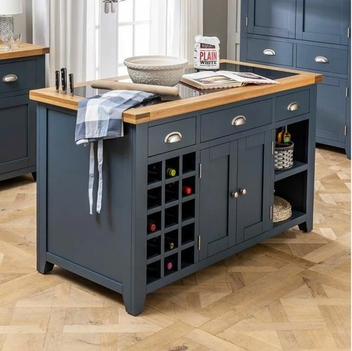 Kitchen island black - kitchen,