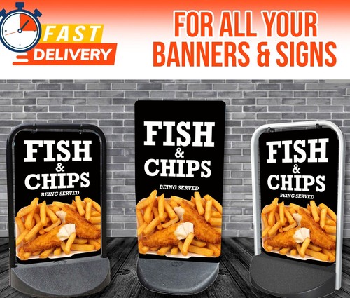 Fish chips swinger pavement - fish,