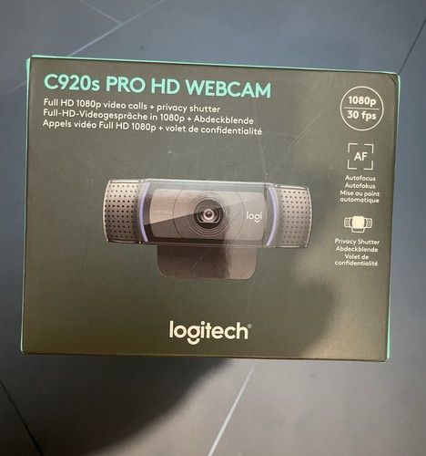 Logitech c920s pro webcam - hd,