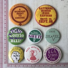 8x VTg Og 1970s 80s Protest