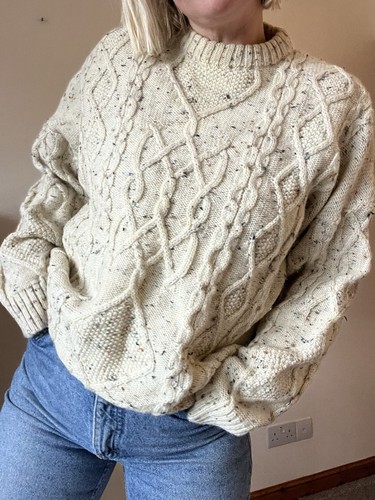 100 wool aran cable - aran,