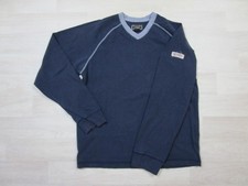 Vintage Abercrombie & Fitch Shirt Men's (XL) 1990s Navy Blue Long Sleeve Preppy