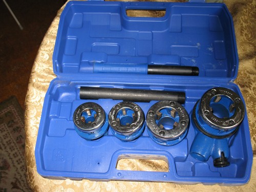 Silverline pipe threading - threading, kit