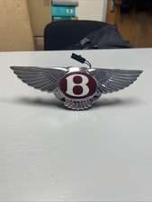 Genuine Bentley Badge Chrome