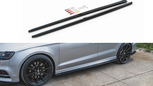 Side skirts diffusers - skirts,