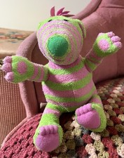 Vintage Fimbles BBC - Baby Pom - Soft Plush Toy - Fisher Price Mattel 2002