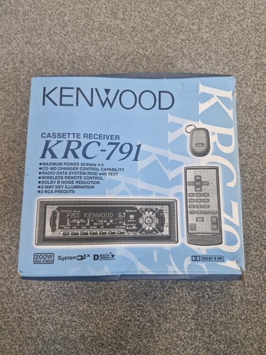 Vintage kenwood krc 791 car - vintage, krc-791