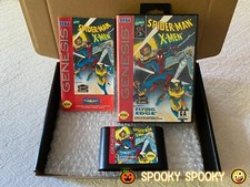 Spiderman / X-Men Arcades Revenge Sega Genesis - NTSC-U/C USA VGC CIB
