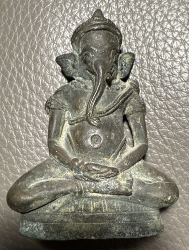Antique bronze ganesha - antique,