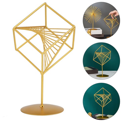 Golden iron geometric - golden,