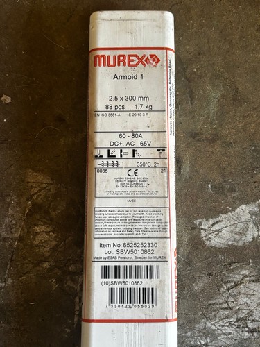 Murex armoid welding - armoid, rods