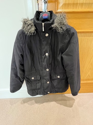 Per una ladies black - m&s, coat