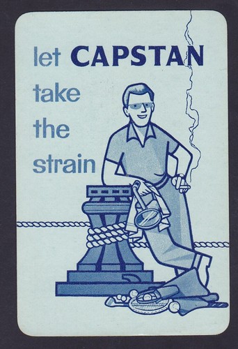 Capstan cigarette advertising - capstan,