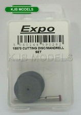 BNIB EXPO 18870 22mm Cutting Disc Set - For Mini Drill - Modelling Tool