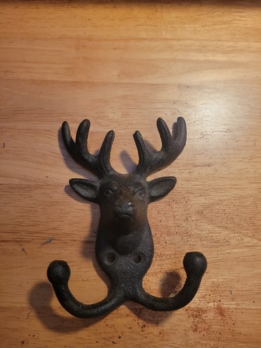 Stag head figurine wall - figurine,
