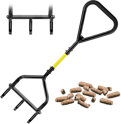 Hand powered lawn aerator with - hand-powered,
