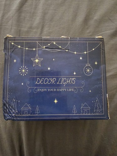 Led decor string lights warm - decor,
