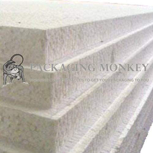 White foam packing - foam, sheets