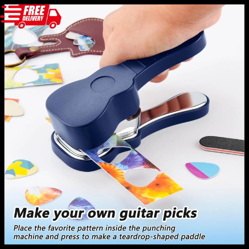 Guitar pick punch - pick,