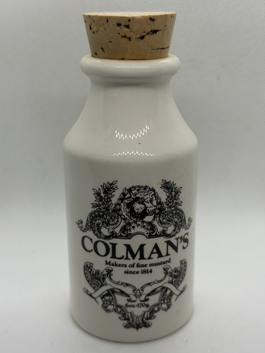 Vintage colman mustard pot - mustard,