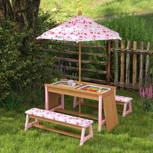 Kids picnic table garden - picnic, table,