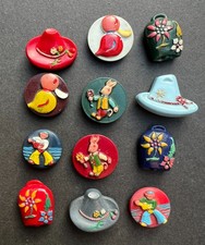 12 Novelty Vintage 1950s