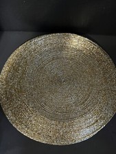 Set Of 4 /13” Round Glass