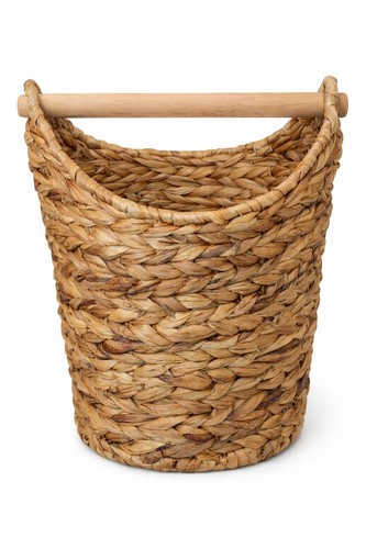 Woven water hyacinth toilet - water,