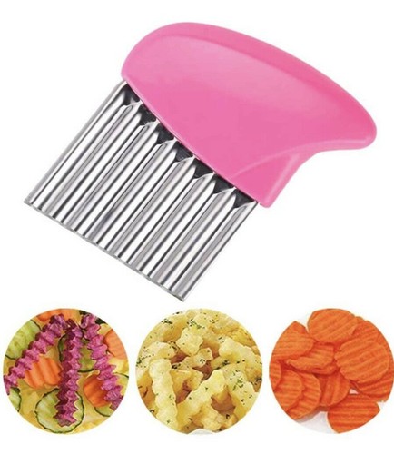 Crinkle cutter stainless steel - cutter,