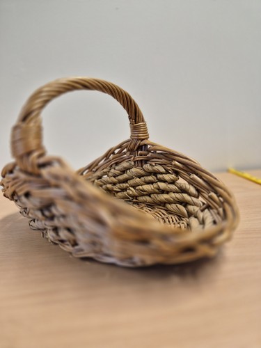 Vintage wicker shopping - vintage,