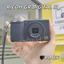 RICOH GR DIGITAL III 3 Digital Camera W/10.0 Megapixel CCD Sensor Black English