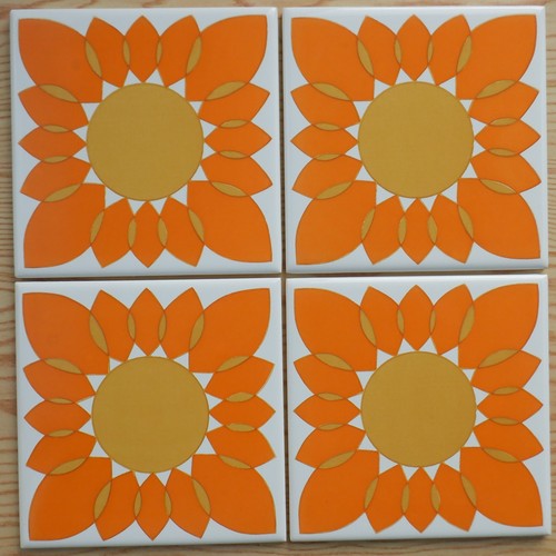 Vintage ceramic wall - wall, tiles