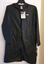 Hunter Black Slicker Rain Jkt . S. Windproof, Quick Dry, Breathable & Waterproof